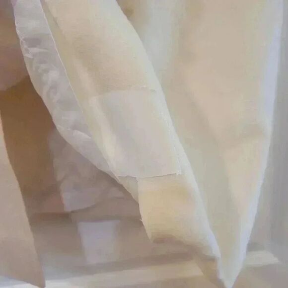 Louis Feraud Vintage Cabale Cachet Desert Springs Women's Ivory Wool Lined Penci - Picture 15 of 15